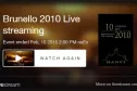 Brunello 2010 Live Streaming